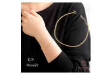 ＜山梨県＞＜ジュエリー＞K18 shiny rope/シャイニーロープ ブレスレット_K18 ゴールド ブレスレット ジュエリー アクセサリー レディース メンズ 人気 おすすめ ギフト 贈答 山梨県 送料無料【1608860】