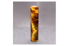 そらのハンコ工房 宝石印鑑 タイガーアイ横目(13.5×60mm)【1295822】