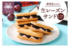 葡萄屋kofu　ラムレーズンサンド　12枚箱入