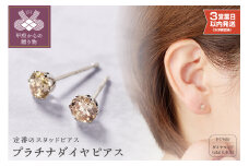 〈 甲府ジュエリー 〉【即納】ﾌﾟﾗﾁﾅ　0.20Ｘ0.20CT ﾀﾞｲﾔ　ﾋﾟｱｽ　403134(403462) ピアス ダイヤモンド 一粒 ダイヤ プラチナ シンプル 大人 レディース ジュエリー アクセサリー ギフト プレゼント スタッドピアス 鑑別書付 保証書付