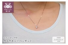 〈 甲府ジュエリー 〉Pt900 プラチナダイヤモンド1.0ctペンダント［LD0002］