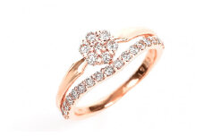 【サイズ：10.5号】＜ 甲府ジュエリー ＞ 0.5CT K18PG ダイヤモンド リング Ｒ3778DI-R