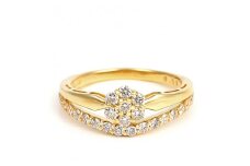 【サイズ：9号】＜ 甲府ジュエリー ＞ 0.5CT K18YG ダイヤモンド リング Ｒ3778DI-Y