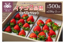 イチゴ2品種食べ比べセット