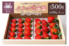 イチゴ6品種食べ比べセット