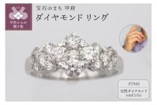 〈 甲府ジュエリー 〉【サイズ：10.5号】プラチナ 1.0ct ダイヤモンド リング　HR-009429