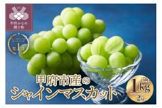 【総合1位獲得!!】〈2026年度配送分〉山梨県産 シャインマスカット 2房（1.0kg以上）シャインマスカット 山梨 県産 先行予約 2026年 リピーター多数 ぶどう フルーツ 2房 冷蔵 生産量 日本一 甲府 1.0kg以上 フルーツ王国山梨 2026年8月下旬～10月上旬にかけて順次発送