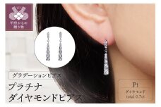 ＜ 甲府ジュエリー ＞プラチナダイヤモンド0.7ｃｔ（0.35ｃｔｘ2）ピアス　PNI-170PTNW