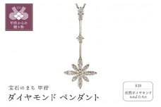 ＜ 甲府ジュエリー ＞K18ダイヤモンド0.4ctペンダント　PNI-10ABCYGNW