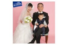 シニアフォトウェディング  フォトウェディング シニア 洋装 ウェディング 写真 山梨 富士吉田