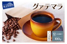 【メール便発送】フレスカ特注 グァテマラ（豆100g） 飲み比べ コーヒー 豆 自家焙煎 セット フレスカ 山梨 富士吉田