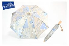 晴雨兼用折りたたみ傘 harefune（ハレフネ）ハーブス/グレー　傘 晴雨兼用傘 ハーブス 富士吉田市 レイングッズ 富士吉田 山梨