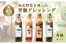 地元野菜を使った 万能ドレッシング（３種４本セット）【freckle】｜フレックル ドレッシング ギフト たれ 万能 ソース 贈答 プレゼント
