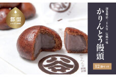 【創業明治25年】すがやのかりんとう饅頭　12個 【御菓子司 すがや】｜かりんとうまんじゅう かりんとう饅頭 贈答 和菓子 餡 饅頭 手土産