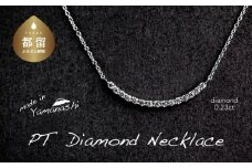 ダイヤモンドネックレス　0.23ct（PR_MN-126）【リズプラス】｜ ダイヤ ダイヤモンド プラチナ ネックレス ペンダント ジュエリー アクセサリー ギフト プレゼント 鑑別書付 保証書付