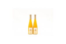＜やまなし内藤農園＞完熟ジュエリーピーチネクター黄桃500ml×2本【1215719】