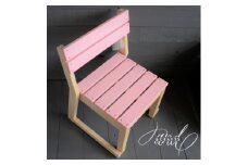 ＜&CRAFTS＞キッズスタッキングチェア -Pink-【1257925】