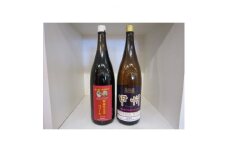 山梨県産一升瓶赤白2本セット(東ベ山甲)【1281690】