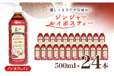 ジンジャー ルイボスティー 500ml 24本 計12L サーフビバレッジ_ ふるさと納税 ふるさと 飲料 ペットボトル お茶 山梨県 山梨市 山梨 人気 送料無料【1360752】