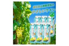 酸化防止剤無添加のやさしいワイン　1,8L　白　紙パック　6本セット【1466532】