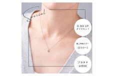プラチナ最上等級＜Dカラー＞大粒ダイヤモンドネックレス 0.3ct UP【1469142】