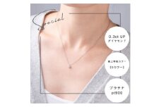 プラチナ最上等級＜Dカラー＞大粒ダイヤモンドネックレス 0.3ct UP 爪留め【1469145】