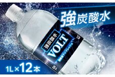 国産強炭酸水 1L 12本 1ケース 計12L サーフVOLT(ボルト) 割り材にもピッタリ【1478285】