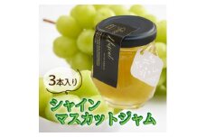 山梨県産シャインマスカットジャム ＜80g×3本＞化粧箱入りなので贈答やギフトにもおすすめ。【1482093】