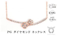K18PG ダイヤモンド ペンダント N421DI-R