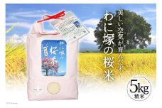 わに塚の桜米（精米）5kg [スーパークラフト 山梨県 韮崎市 20743168] 