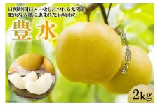 【期間限定発送】 梨 豊水 約2kg（5～6玉） 数量限定 [根津梨園 山梨県 韮崎市 20743257] 果物 フルーツ 国産