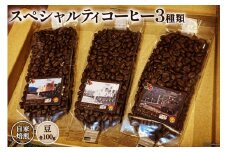 コーヒー EF15 スペシャルティコーヒー 豆 100g×3種類 計300g [アフターゲームカフェ 山梨県 韮崎市 20743535] 珈琲 コーヒー豆 珈琲豆 自家焙煎 焙煎 セット