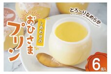 プリン しあわせのおひさまプリン6個入り (120g/1個) [お菓子工房おひさま 山梨県 韮崎市 20743784] ぷりん スイーツ お菓子 おやつ デザート 洋菓子