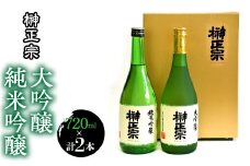 2.4-3-3 榊正宗　大吟醸・純米吟醸　720ml　各１本セット（計２本）　ALPCX007