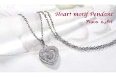 ネックレス プラチナ PT900 【計0.38ct】 ダイヤモンド 揺れるダイヤ プリンセスカット レディース ペンダント【f252-pt-p】 ALPAZ119