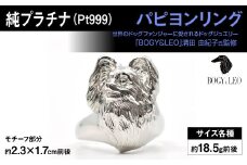 純プラチナ製(Pt999) 『パピヨン』リング ALPER019 | ふるさと納税  ジュエリー プラチナ  おすすめ リング 指輪 山梨県 南アルプス市 送料無料 