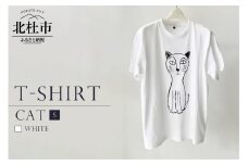 CAT T-SHIRT【Sサイズ／WHITE】