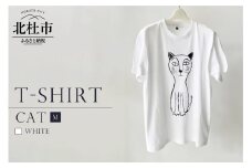 CAT T-SHIRT【Mサイズ／WHITE】