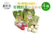 有機野菜おまかせ4種セット０６ 有機野菜 おまかせ 4種 セット 新鮮 九州屋ファーム 明野 山梨県 北杜市
