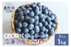 2024年版　大人気！甘くジューシーな冷凍ブルーベリー1kgパック