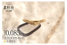 K18 DRIP ダイヤモンド リング【K18YG】 リング 指輪 ダイヤ アクセサリー ジュエリー レディース イエローゴールド YG K18 天然ダイヤモンド 鑑別書付 保証書付 ジュエリーケース付 ギフト プレゼント 贈り物  【北杜市20周年記念返礼品】
