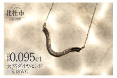 K18 DRIP ダイヤモンド　ネックレス【K18WG】 ネックレス ダイヤ ペンダント アクセサリー ジュエリー レディース ホワイトゴールド K18 ダイヤモンド 鑑別書付 保証書付 ジュエリーケース付 ギフト プレゼント 贈り物 【北杜市20周年記念返礼品】