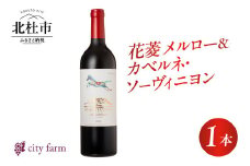 花菱 メルロー＆カベルネ・ソーヴィニヨン 2022　1本　ワイン 赤ワイン メルロー カベルネ・ソーヴィニヨン 2022 750ml 1本 数量限定 赤 国産ワイン 山梨県産 韮崎産 白州産 北杜市産 タンニン 樽香 果実味 ジューシー 記念日 贈り物 プレゼント 母の日 父の日
