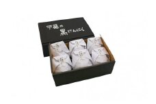 甲斐の黒にんにく　６個入りギフトBOX　[山梨 黒にんにく 熟成]