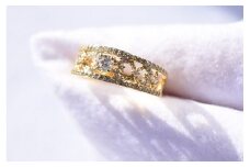 K18　リング　ダイヤ　H&C　0.55ct　[山梨 ダイヤモンド アクセサリー リング]