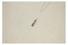 Kpe2330-1 Pt950 アミュレット　[山梨 ネックレス 宝石 ブルートパーズ アメジスト ダイヤモンド ジュエリー]