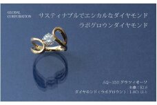 サスティナブルでエシカルなダイヤモンド グラツィオーソ ラボグロウンダイヤモンド リング 指輪 ジュエリー 人気 おすすめ レディース ダイヤ：最低石目1.0ct カラット  山梨県 甲斐市 AQ-150 L－1027