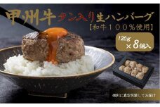 旨みたっぷり、牛タン入り本格ハンバーグ8個（AD-266）