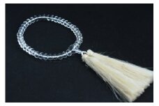 水晶手摺り平玉女性用念珠