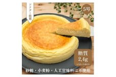 低糖質ベイクドチーズケーキ5号 糖質制限 グルテンフリー 焼菓子 砂糖不使用 小麦不使用 美容 健康 ダイエット トレーニング ボディメイク 人工甘味料不使用 低糖質 自然由来 ケーキ お菓子 山梨県 甲斐市 CH-8